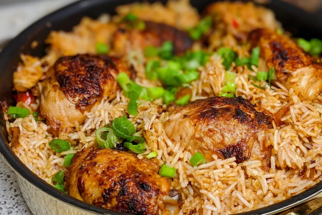 Hearty One Pot Chicken and Rice Dish