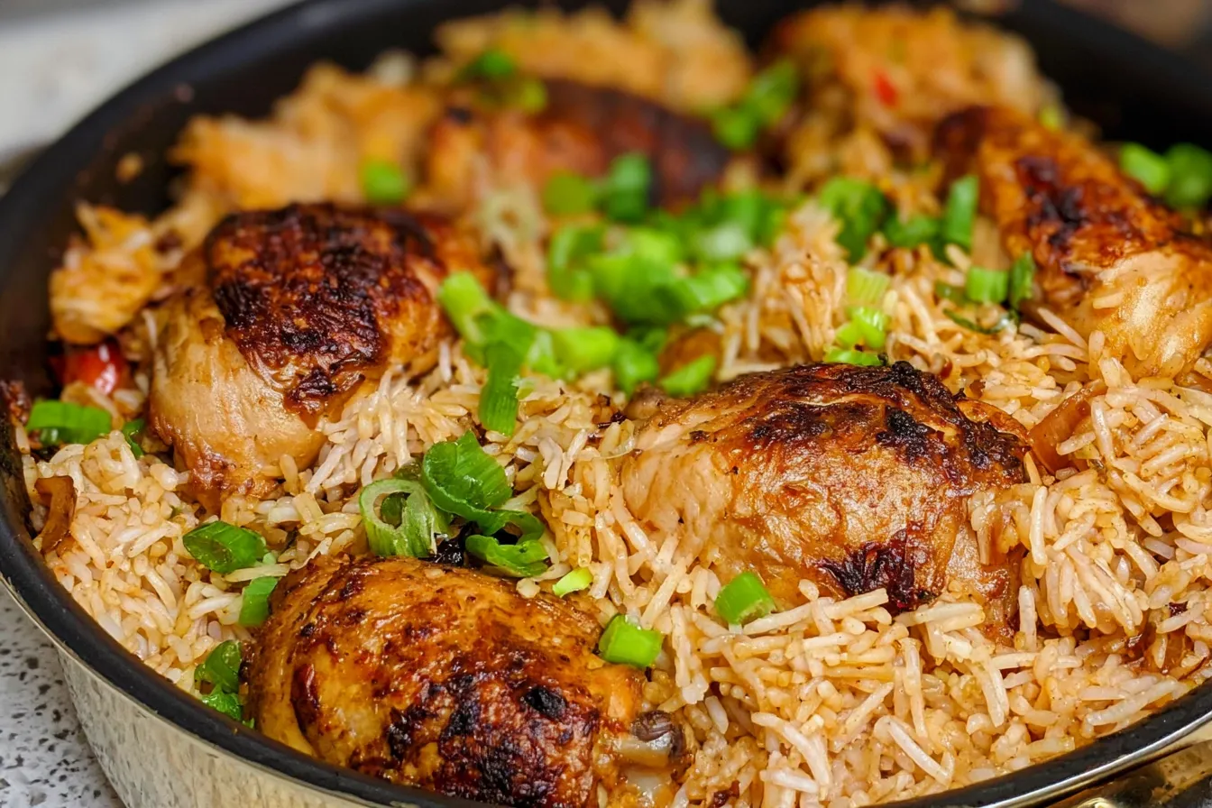 Hearty One Pot Chicken and Rice Dish