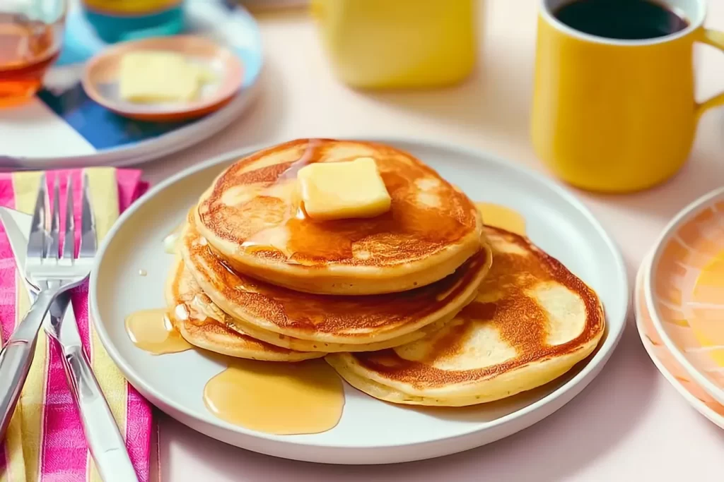 Delicious Fluffy Homemade Pancakes