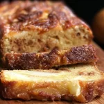 Freshly Baked Pear Bread Sliced