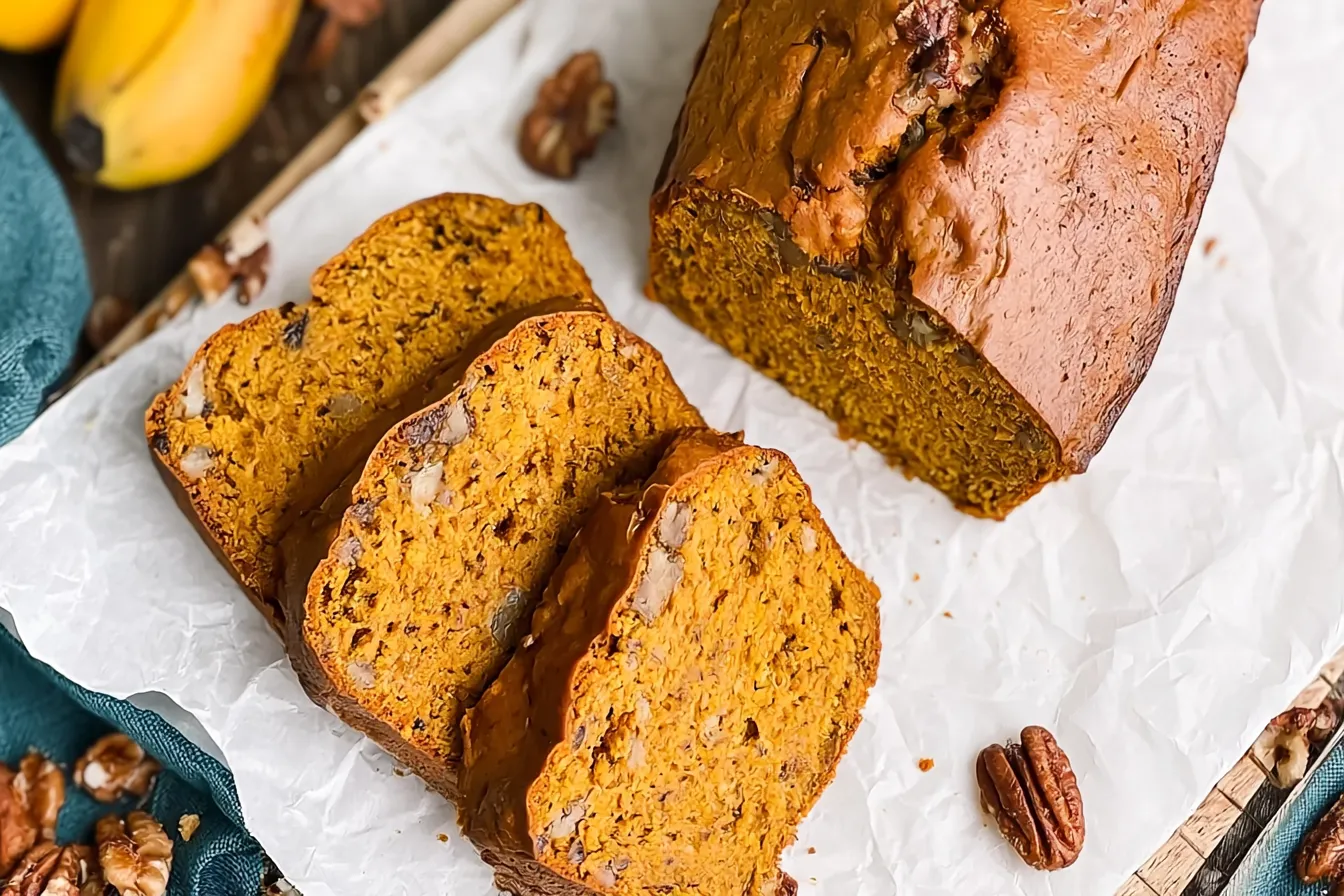 Pumpkin Banana Bread