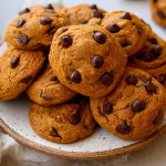 Decadent Pumpkin Chocolate Chip Cookies Freshly Baked