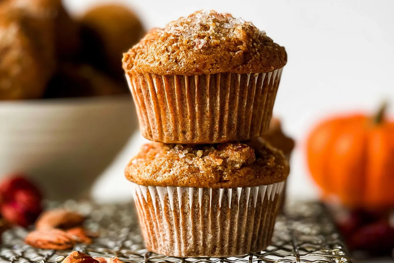 Delicious Pumpkin Muffins Freshly Baked