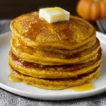 Fluffy Pumpkin Pancakes Stack
