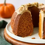 Delicious Pumpkin Spice Bundt Cake Freshly Baked