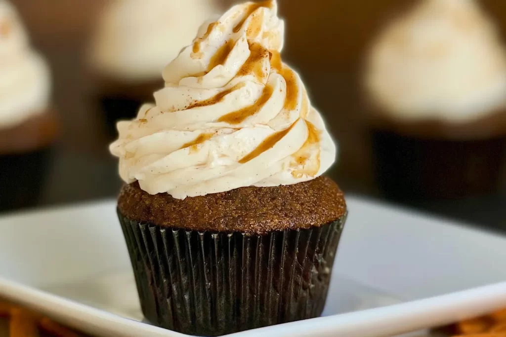 Pumpkin Spice Latte Cupcakes Freshly Baked