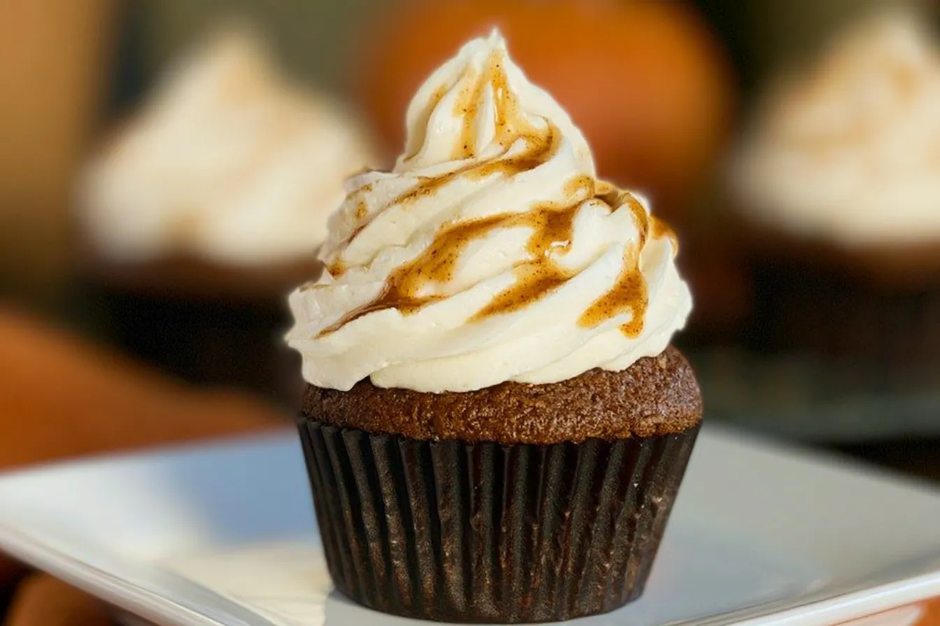 Pumpkin Spice Latte Cupcakes