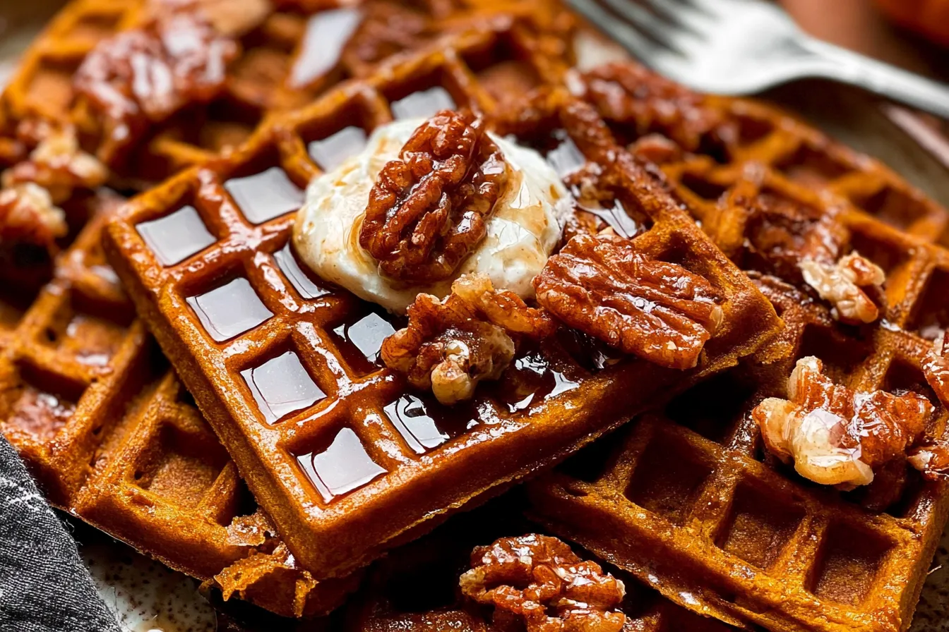 Pumpkin Waffles