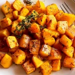 Roasted Butternut Squash with Herbs