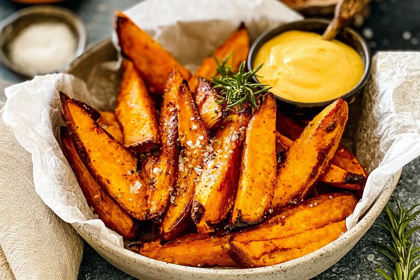 Roasted Sweet Potato Wedges