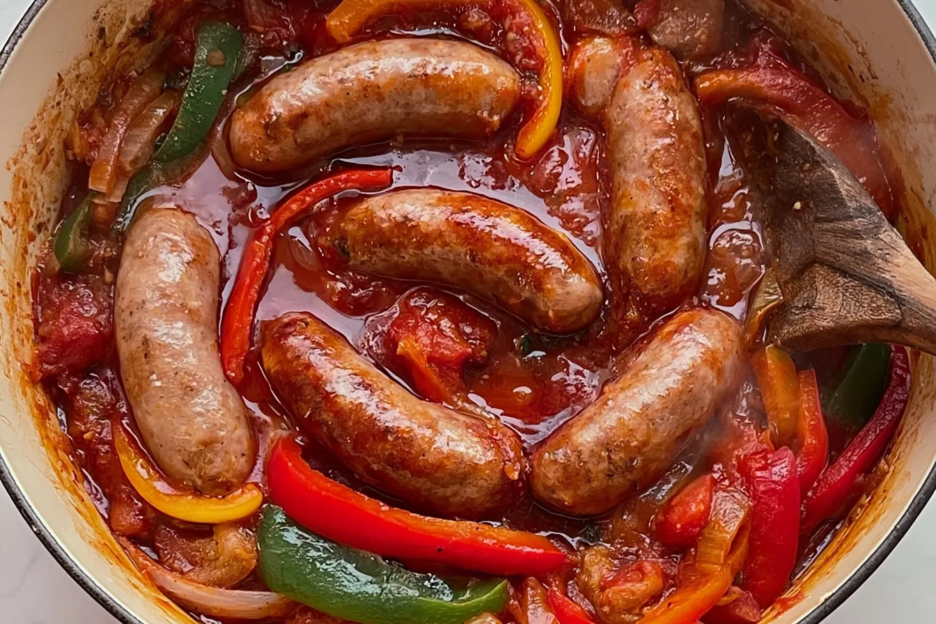 Sausage and Peppers: Colorful and Flavorful Dinner Dish