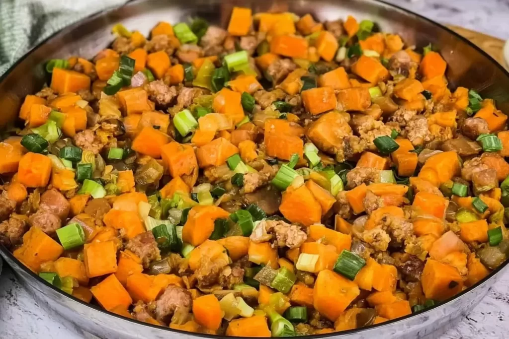 Sausage and Sweet Potato Skillet: A Cozy Meal