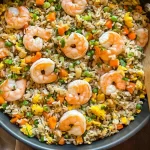 Shrimp Fried Rice in a Bowl