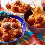 Delicious Spaghetti and Meatballs on a Plate