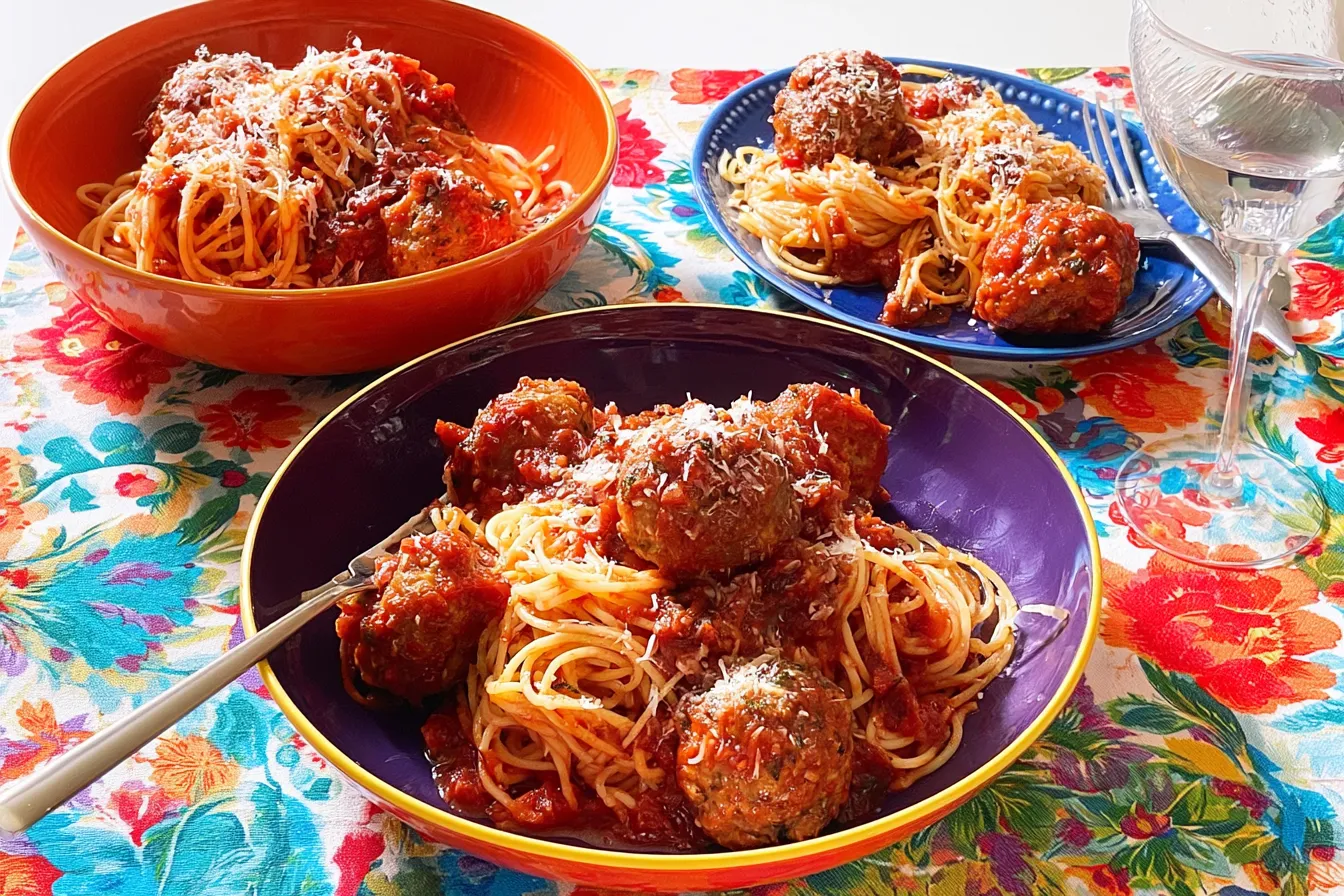 Spaghetti and Meatballs