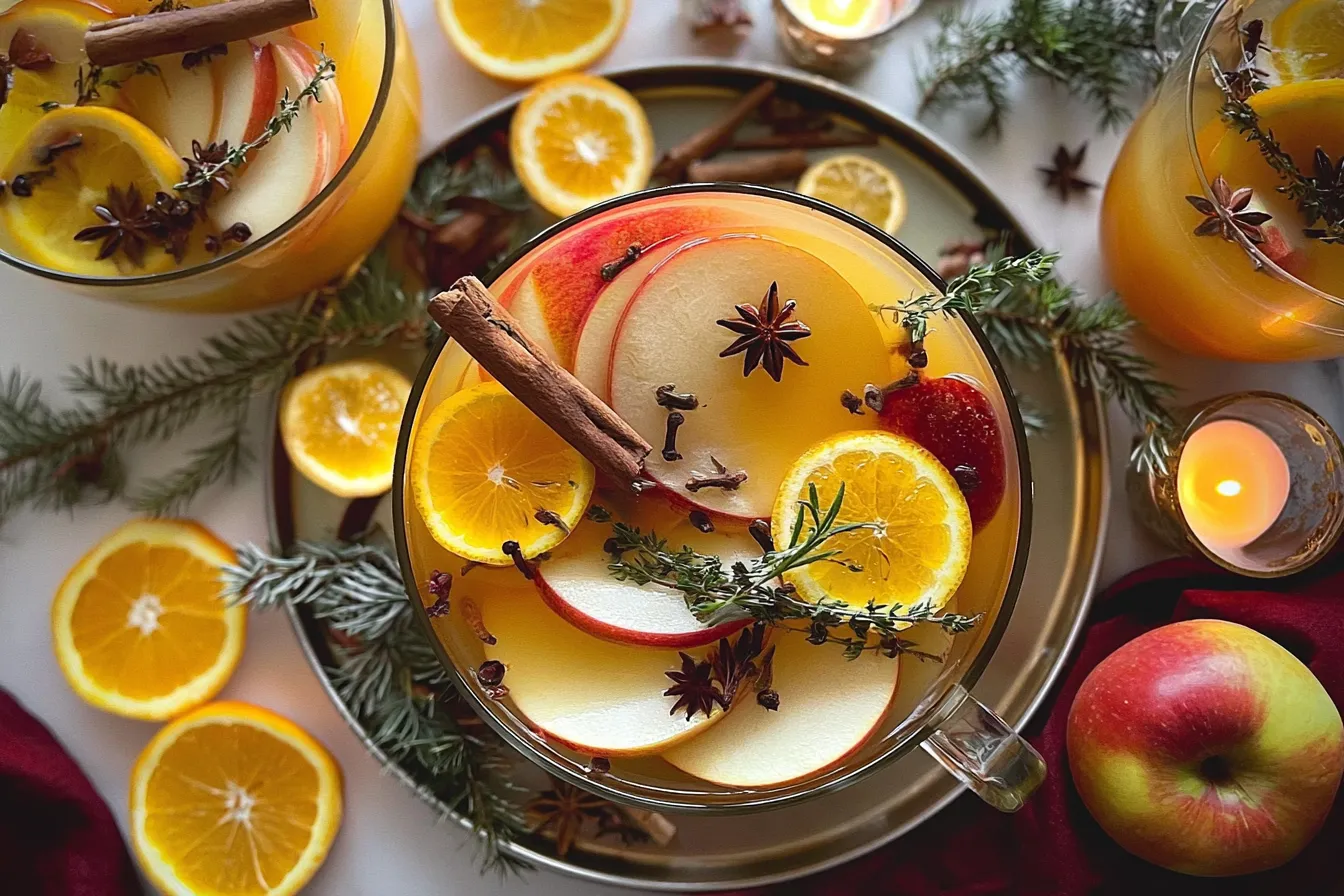 Spiced Cider Punch in a Festive Mug