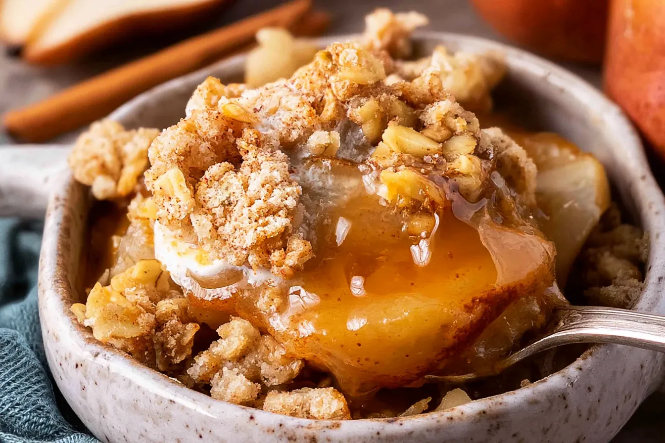 Spiced Pear Crisp