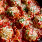 Savory Turkey Meatballs with Marinara Sauce