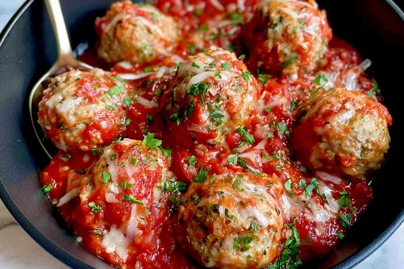 Turkey Meatballs with Marinara